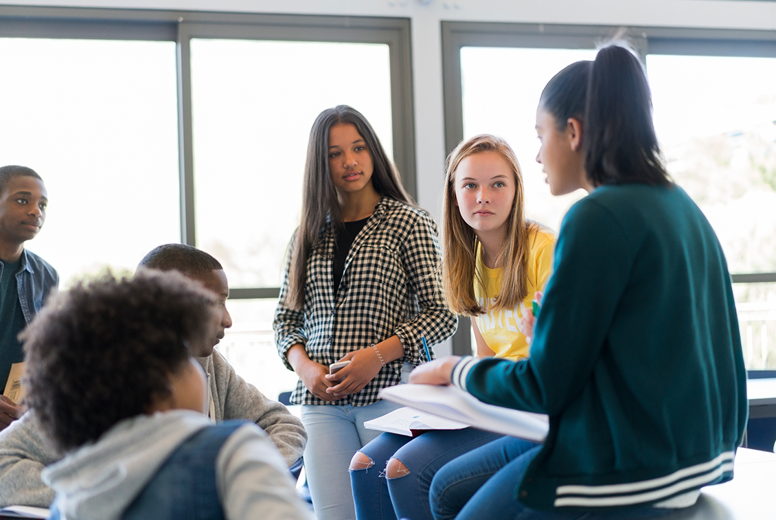 young people in office