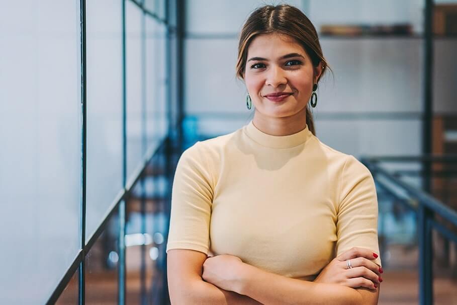 woman in office